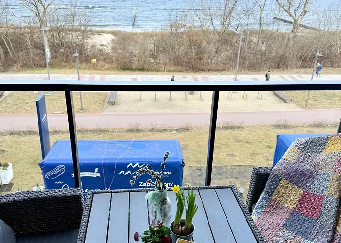 Al-dom Seaside 209 W Widokiem Na Morze Apartament Kołobrzeg